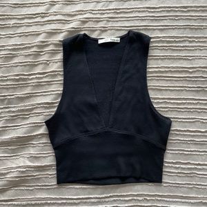 WILFRED Valeria Crop Top - Size Small